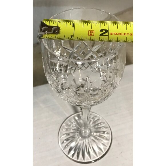 2 Royal Doulton Hampstead White Wine Glass Discontinued 6 7/8" Blown Glass - Picture 10 of 10